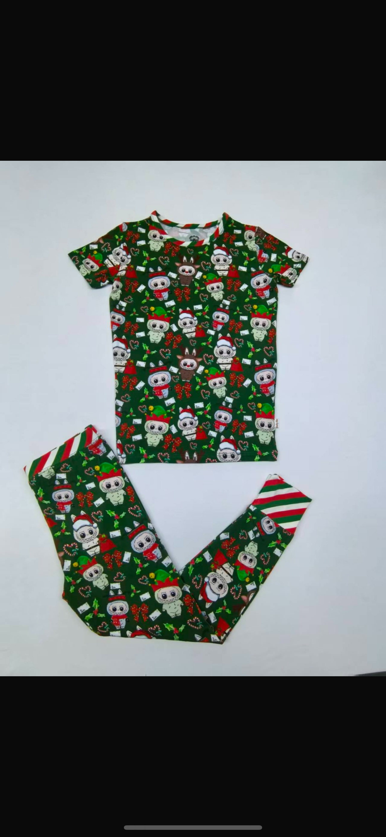 monster Christmas 2 piece set