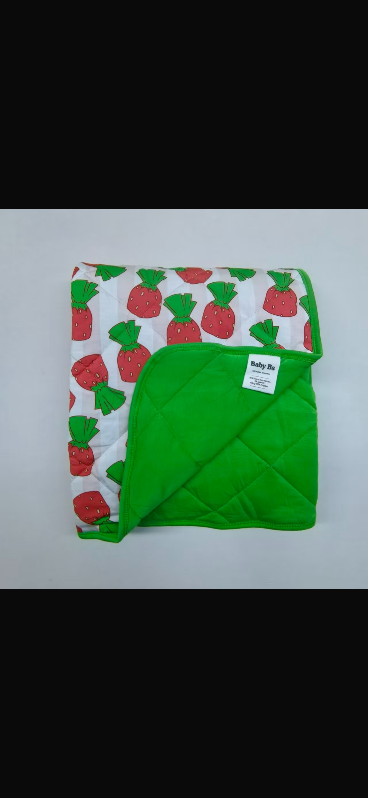 Strawberry Sweets Double Quilted